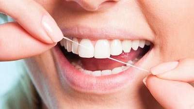 Flawless flossing of front teeth in Minnesota