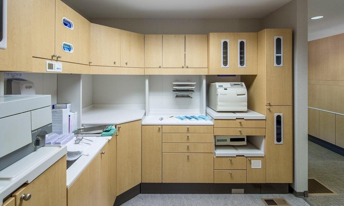 Sterilization area at our dentist office in Eagan, MN 